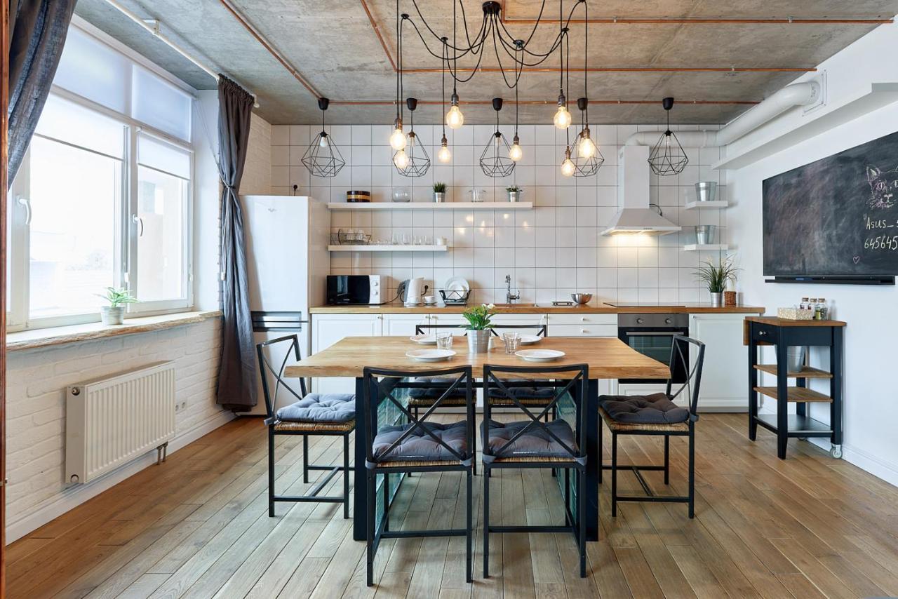 Стильна Та Простора Квартира Kiev Exterior foto